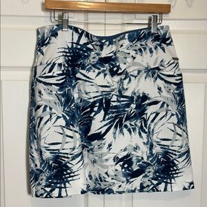 Stylish Blue and White Women's Skirt